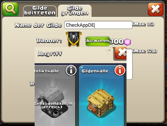 Castle_Clash_Schlosskonflikt_Gilden