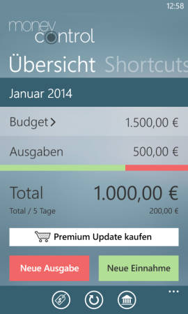 MoneyControl_Uebersicht