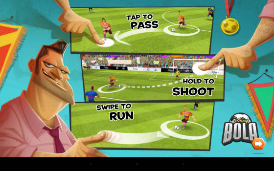 Disney Bola Soccer - Rote Karte für die neue Fußballapp - Check-App