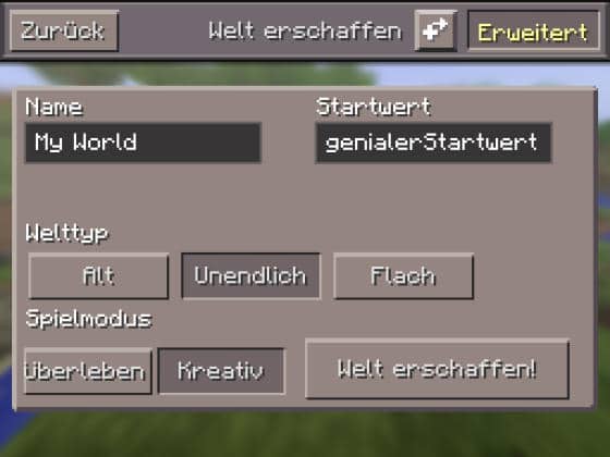 Minecraft_PE_Seed_Startwert_Eingabe