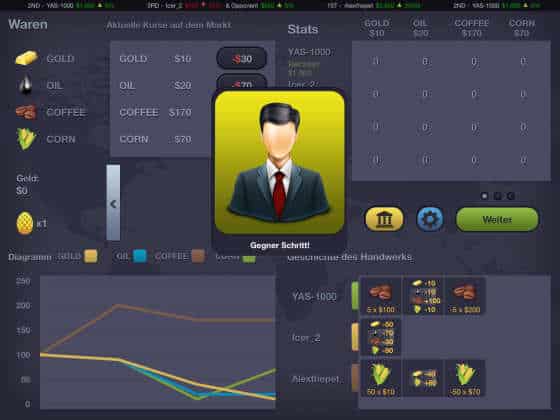 Mercantile Exchange – Warenhandelsspiel