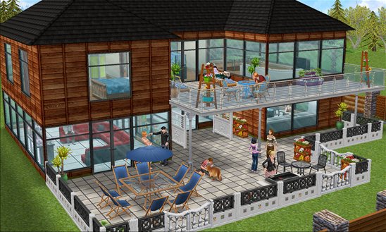 die sims freeplay terrasse balkon