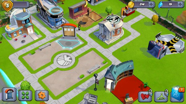 Marvel Avengers Academy Map