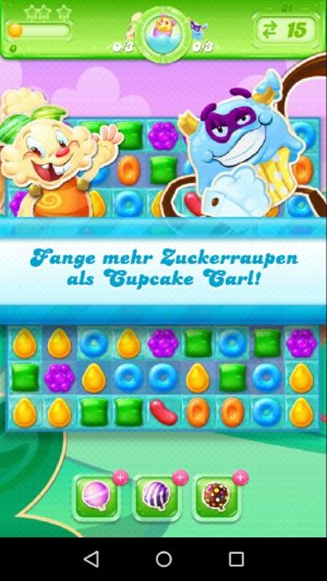 Candy Crush Jelly Saga Cupcake Carl