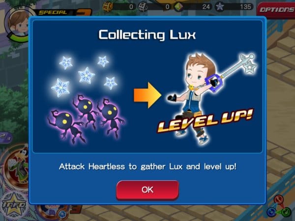Kingdom Hearts Unchained X Lux