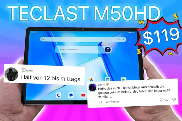 Teclast M50 auf TikTok – Hype oder Flop?