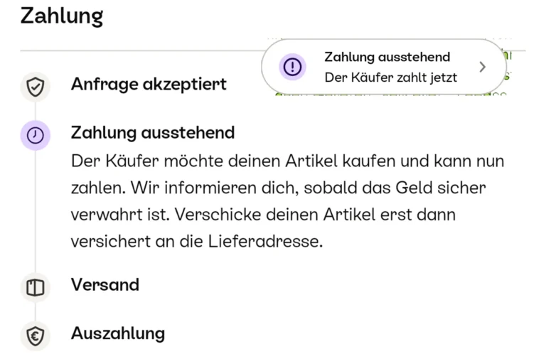 „Zahlung ausstehend“ bei Kleinanzeigen: Muss ich jetzt ewig warten oder wie?