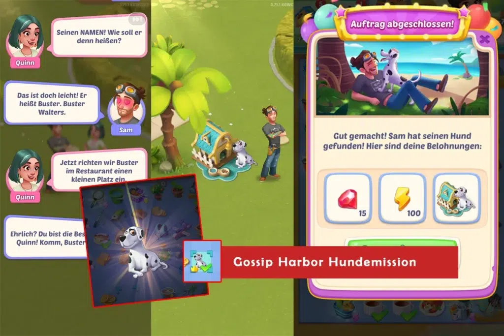 Warum wir in Gossip Harbor plötzlich Hunde servieren müssen – mein Leidensweg mit der Hundemission