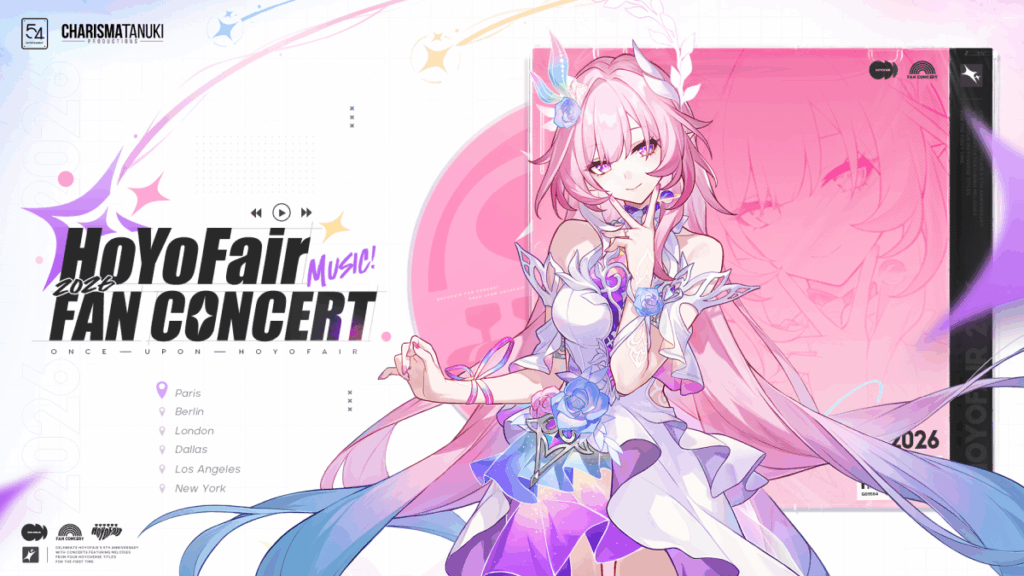 HoYoFair Fan Concert 2026 kommt nach Berlin – und das wird ein absolutes Highlight für alle HoYoverse-Fans!