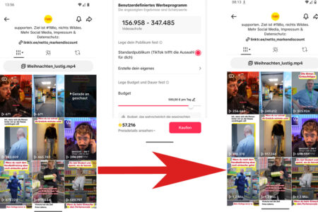 Netto auf TikTok: viel Reichweite, wenig Geräusch – was der Case über Werbung auf der Plattform verrät